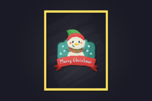 Christmas Snowman Hand Drawn Doodle for Graphics