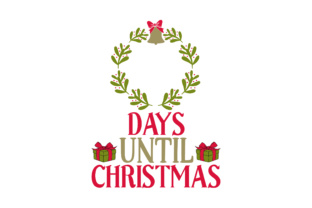 Days Until Christmas Wreath Crafts Review