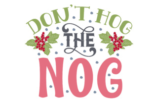 Don't Hog the Nog: A Designer's Stitch-Out Review