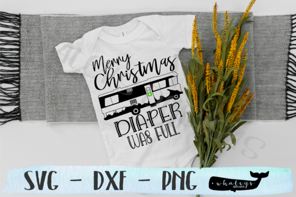 Merry Christmas Diaper Full: Graphics & Illustrations