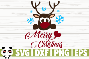 Merry Christmas - Reindeer: A Festive Graphics and Illustrations Asset