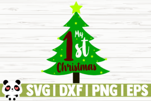 My 1st Christmas - Pine Tree: A Versatile Graphics Illustration