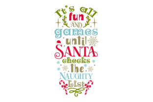 Naughty List Santa: An Embroidery Design Review