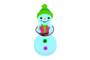 Snowman with Presents: Christmas Crafts Design Review